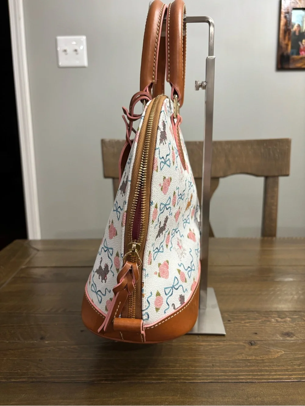 Dooney & Bourke Disney x Ann Shen Aristocats Dome Satchel Bag